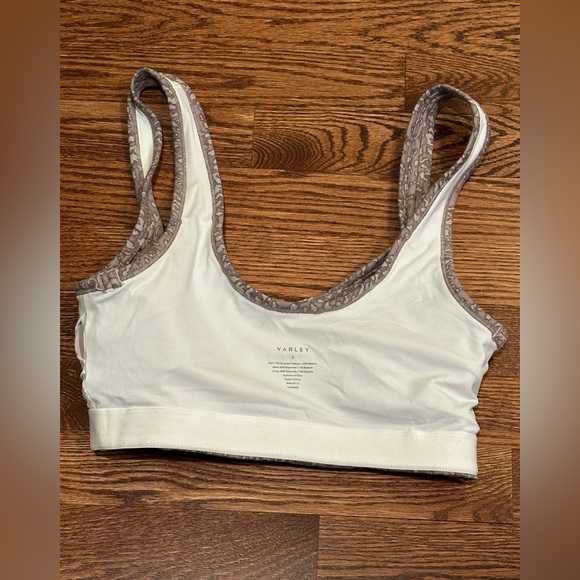 Varley Let’s Move Kellam Leopard Print Sports Bra Size Small - Picture 6 of 7